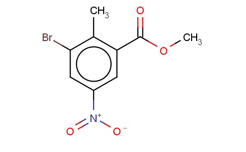 METHYL 3-BROMO-2-METHYL-5-NITROBENZOATE